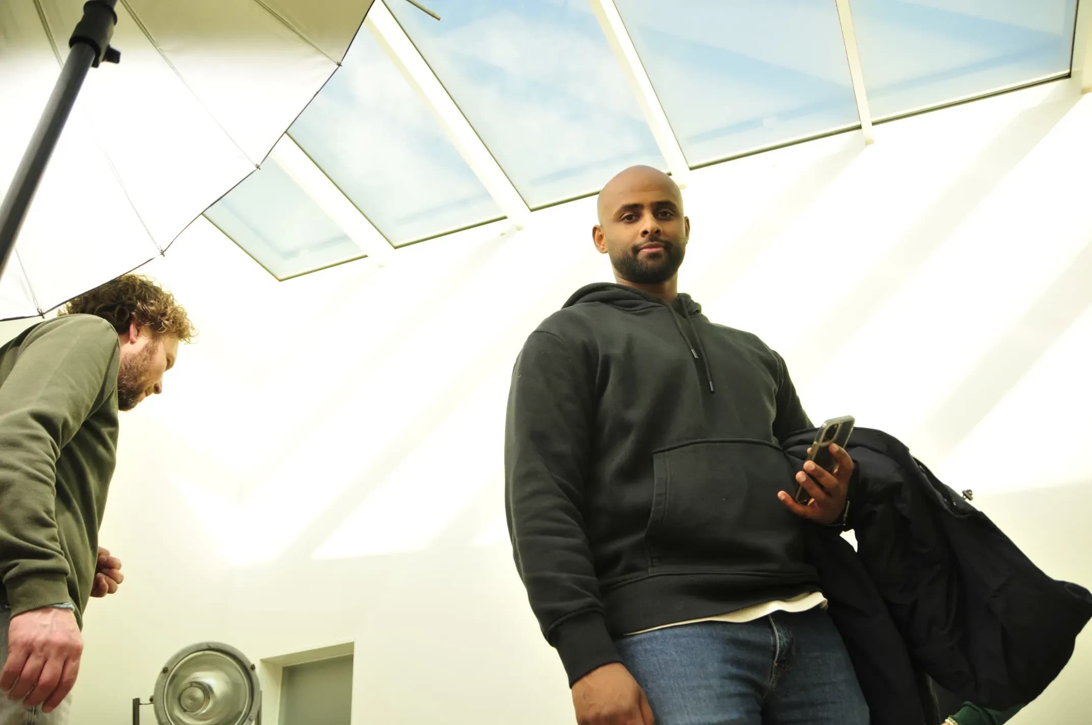 jamal en harm in av huis